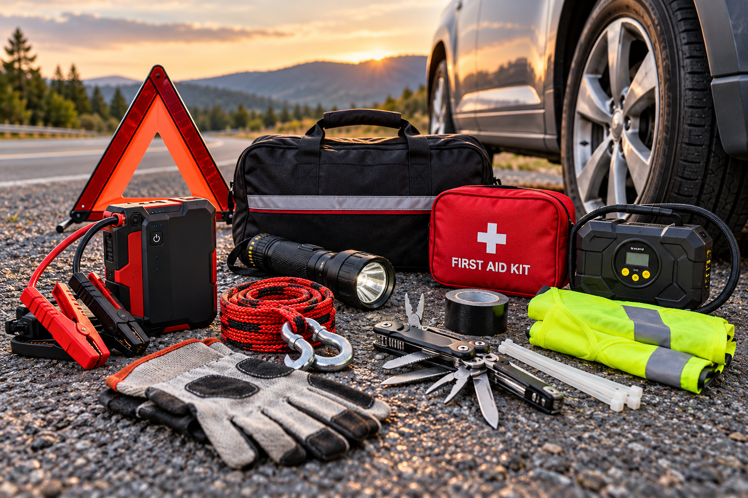 7 Things Worth Keeping in Your Car for Roadside Emergencies